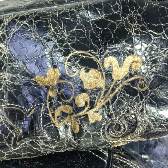 Corral Western Genuine Black Leather  Overlay X Toe C1198 Boots Size 8.5 - Picture 9 of 17